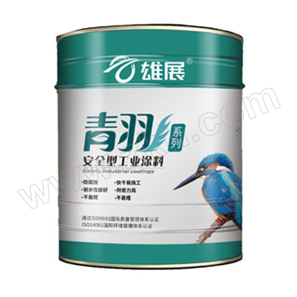 XIONGZHAN/雄展 青羽醇酸防锈漆 中灰色 14kg 1桶