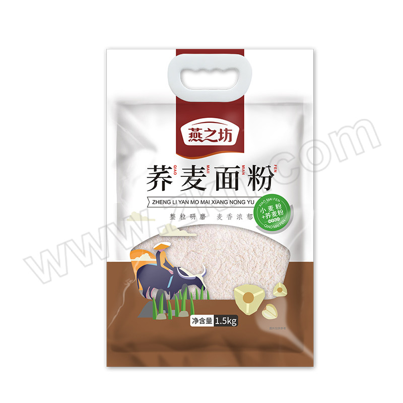 YZF/燕之坊 荞麦面粉 C01020110009 1.5kg 1袋