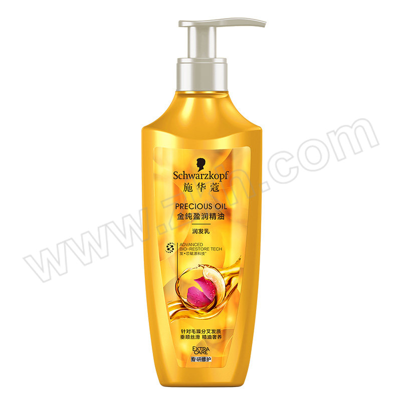 SCHWARZKOPF/施华蔻 金纯盈润精油润发乳 6920177949817 600mL 1瓶