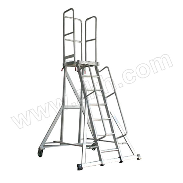 ND/耐登 NLYD定制系列铝合金可移动工作平台梯 NLYD-30 顶层高度3000mm 平台尺寸3000×500×500mm 1架