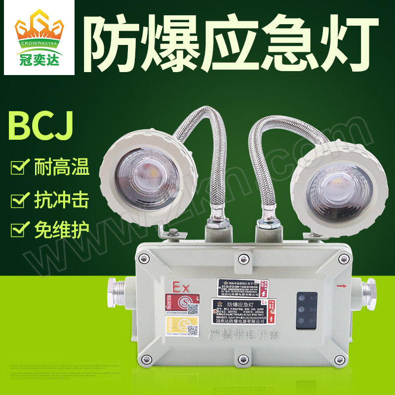 CROWNEXTRA/冠奕达 GYDLED防爆应急灯 GD-ZFZD-E6W 1套