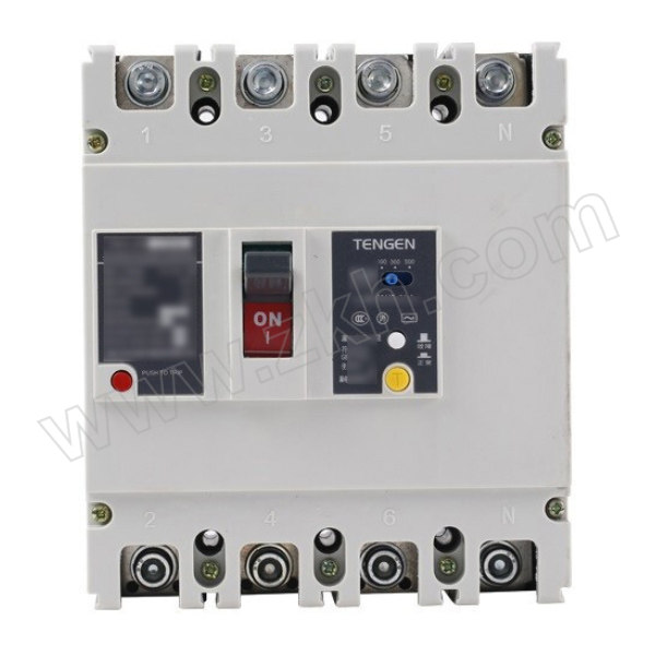 TENGEN/天正 漏电断路器 TGM1L-400LG/3N340A 400A AC220V 100/300/500mA 0.3s 配关断功能 1个