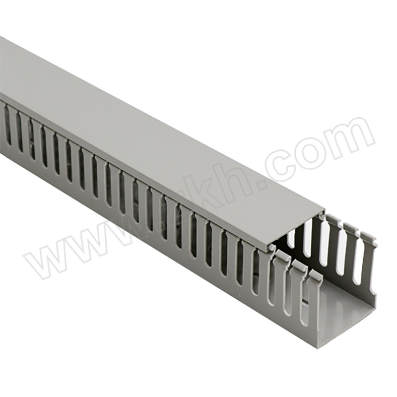 ANNING/安宁 优质PVC塑料配线槽 高50×宽80mm 长2m 银灰色 1根