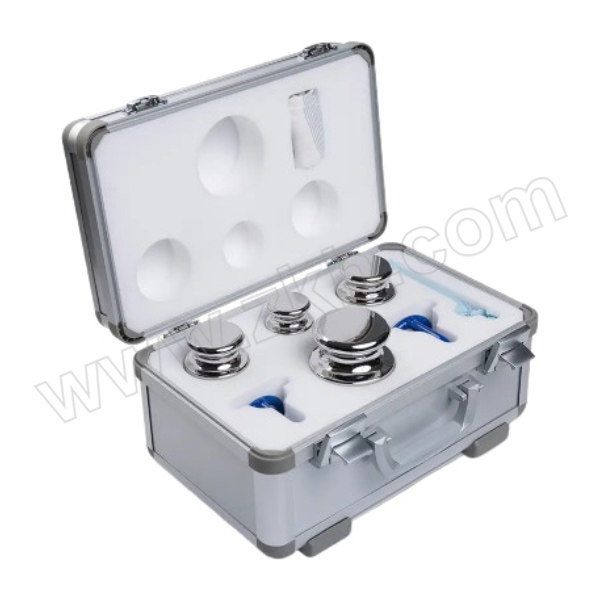 FUYUE/富月 不锈钢标准砝码E2 BFE21003-1kg-5kg(带检测江苏省计量院) 316材质 4个×1套 1盒