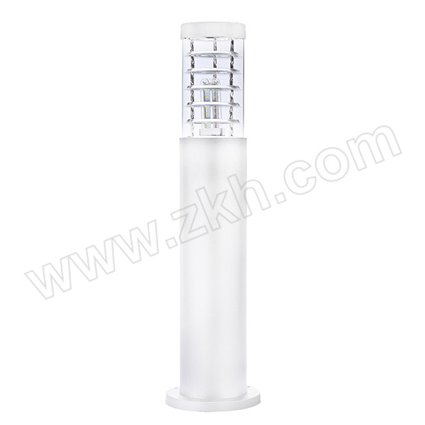 LONGDAI/龙代 LED草坪灯GYJ 砂白缍纹漆不含光源 E27灯头 铸铝管 厚2mm 高100cm 1个