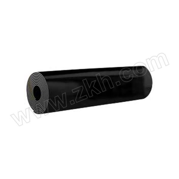 ZKH/震坤行 平面型橡胶绝缘地垫 17RP05B 1×10m 黑色 厚5mm 测试电压10kV 1卷