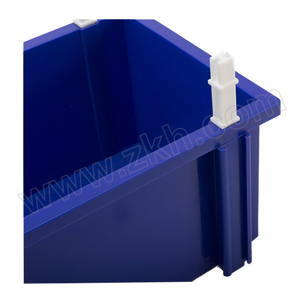 HQ/环球 普通型组立零件盒 TSL3520A 外尺寸355×200×145mm 内尺寸295×170×140mm 蓝色（含1张标签纸 1个透明标签盖 4根立柱) 1个