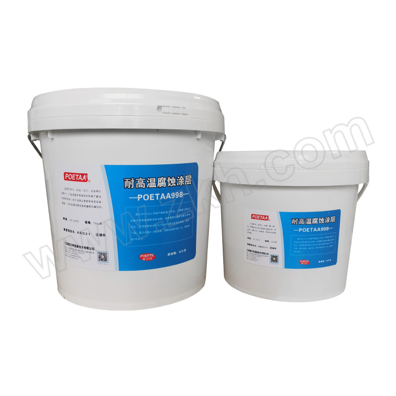 POETAA/颇尔特 耐高温腐蚀涂层 POETAA998 A 8.3kg+B 1.7kg 1套