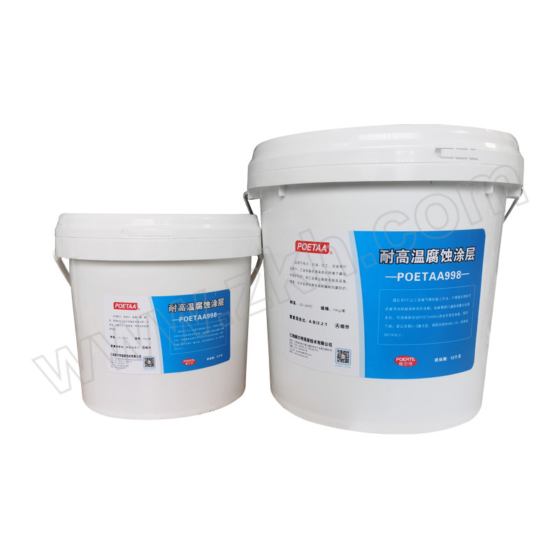 POETAA/颇尔特 耐高温腐蚀涂层 POETAA998 A 8.3kg+B 1.7kg 1套