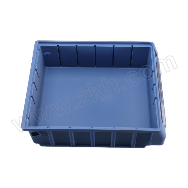 HQ/环球 分隔式零件盒 3023 外尺寸300×234×90mm 内尺寸256×211×80mm 蓝色（含1张标签纸 1个透明标签盖) 1个