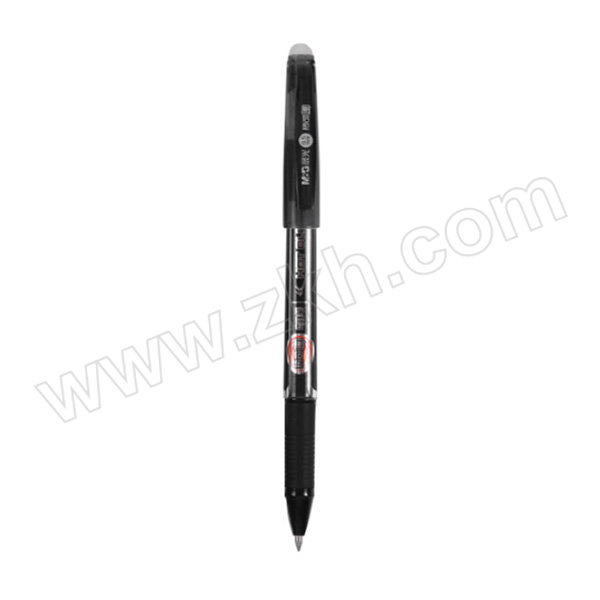M&G/晨光 陶瓷球珠热可擦中性笔 AKP61108 黑色 0.5mm 12支 1盒