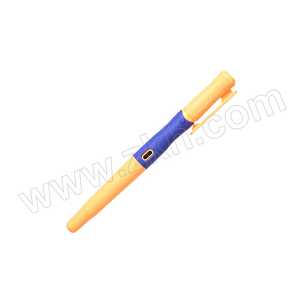 M&G/晨光 直液式钢笔优握 HAFP0758 F 蓝色/绿色/黄色随机 可擦纯蓝 暗尖 1支笔+6墨囊 1板