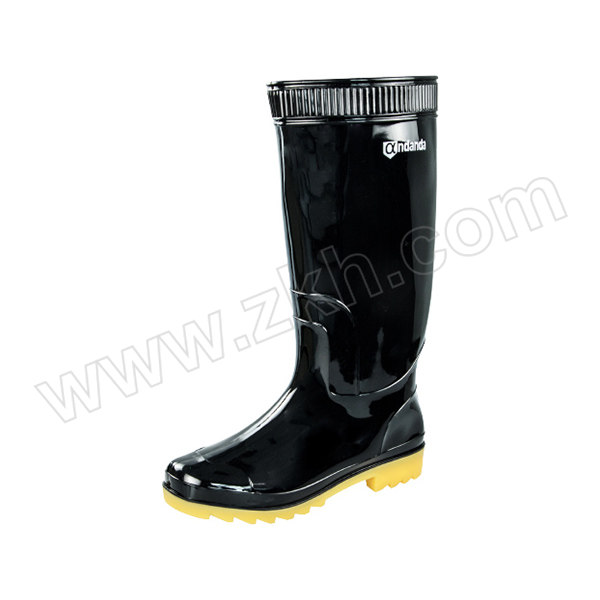 ANDANDA/安丹达 Rain高筒雨靴 106902 45码 黑色 防水 1双