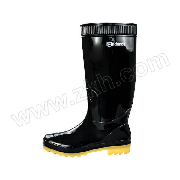 ANDANDA/安丹达 Rain高筒雨靴 106902 42码 黑色 防水 1双
