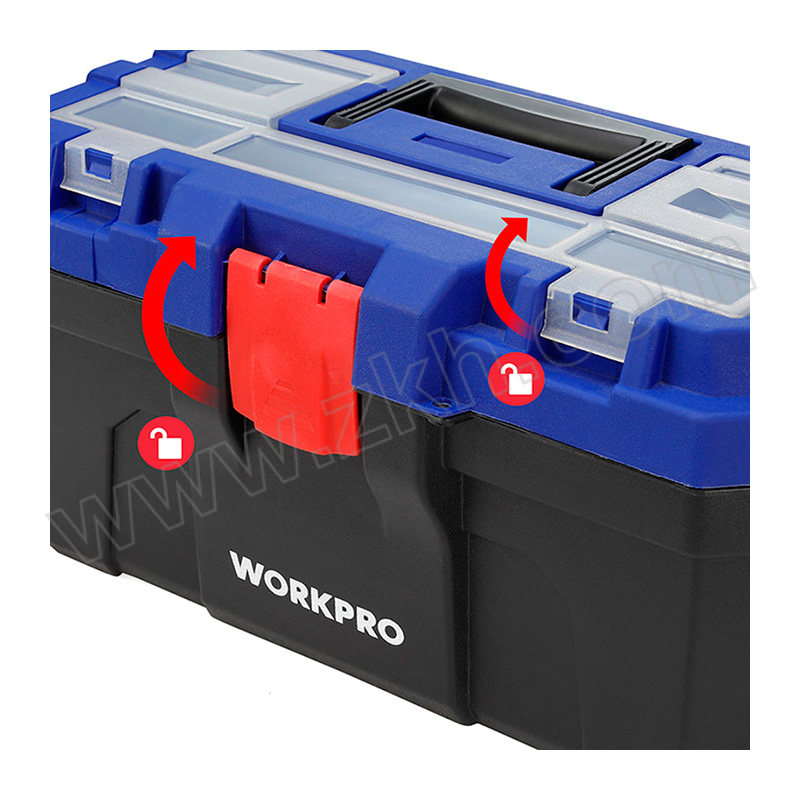 WORKPRO/万克宝 塑料工具箱 WP283001 16" 1个