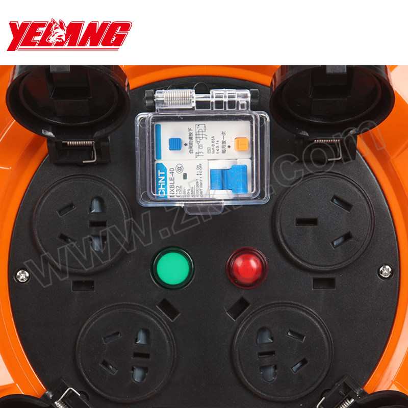 YELANG/野狼 330系列三角架电缆盘(250V) YL-B3302-1030 3×2.5mm²×30m 1只