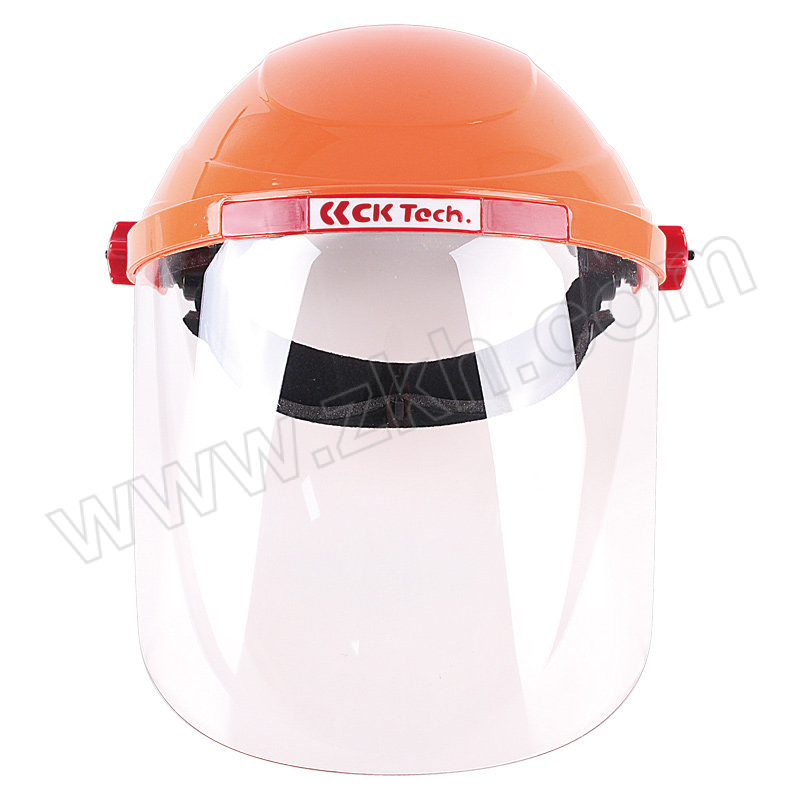 CKTECH/成楷科技 防护面罩 CKL-3117OR 橙色 加强型PC面屏片 1顶