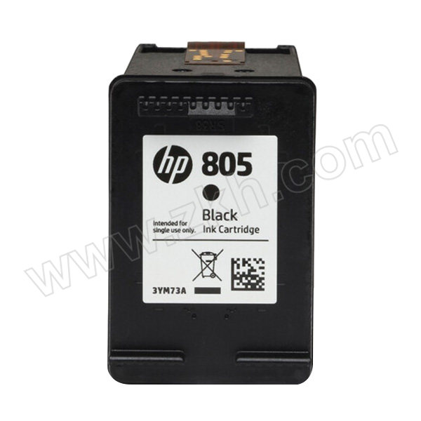 HP/惠普 805墨盒 3YM73AA 黑色 适用HP Deskjet 1210/1212/2330/2332/2720/2721/2722/2723/2729 120页 1个
