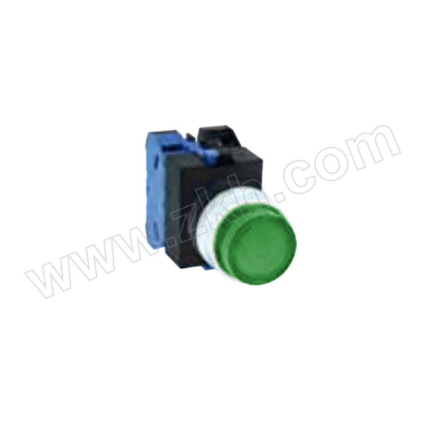 IDEC/和泉 TW系列凸头形照明按钮 ALW22211DG 绿色 1个