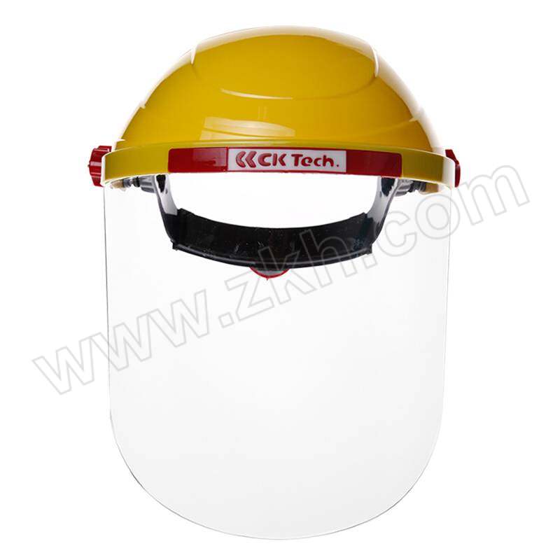 CKTECH/成楷科技 防护面罩 CKL-3117Y 黄色 加强型PC面屏片 1顶