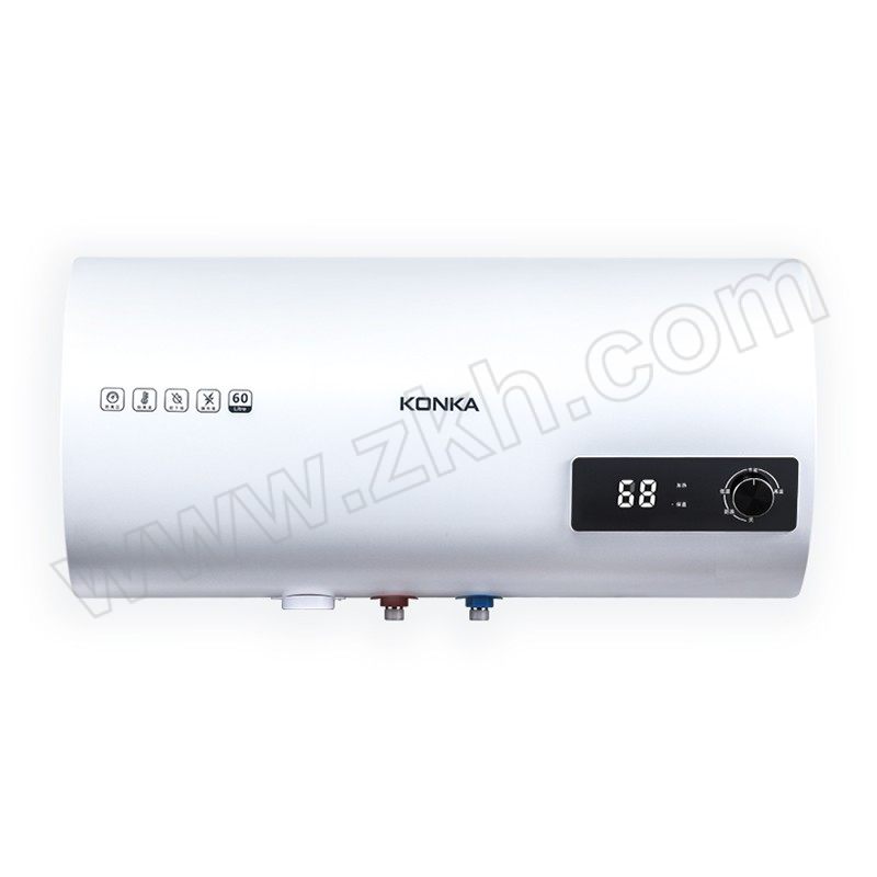 KONKA/康佳 电热水器 DSZF-KD701D-50 50L 220V 2kW 二级能效 裸机标配 含人工不含辅材 1台