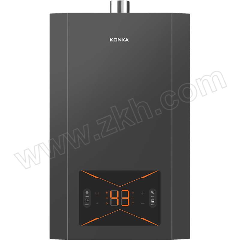KONKA/康佳 燃气热水器 JSQ23-12KD03(7602T) 220V 220W 二级能效 裸机标配 含人工 不含辅材 1台