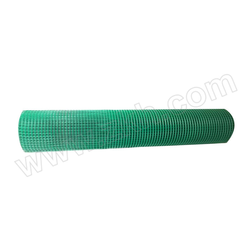 QM/秋陌 浸塑电焊网 1.2×18m 草绿色 丝径1.5mm 孔径15mm 重7kg 1卷