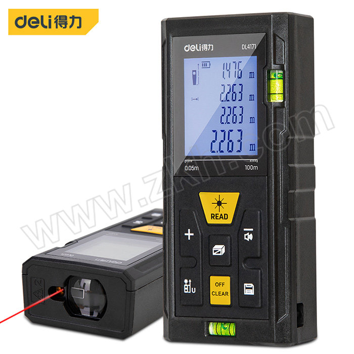 DELI/得力 100m激光测距仪 DL4171 不支持第三方检测 1台