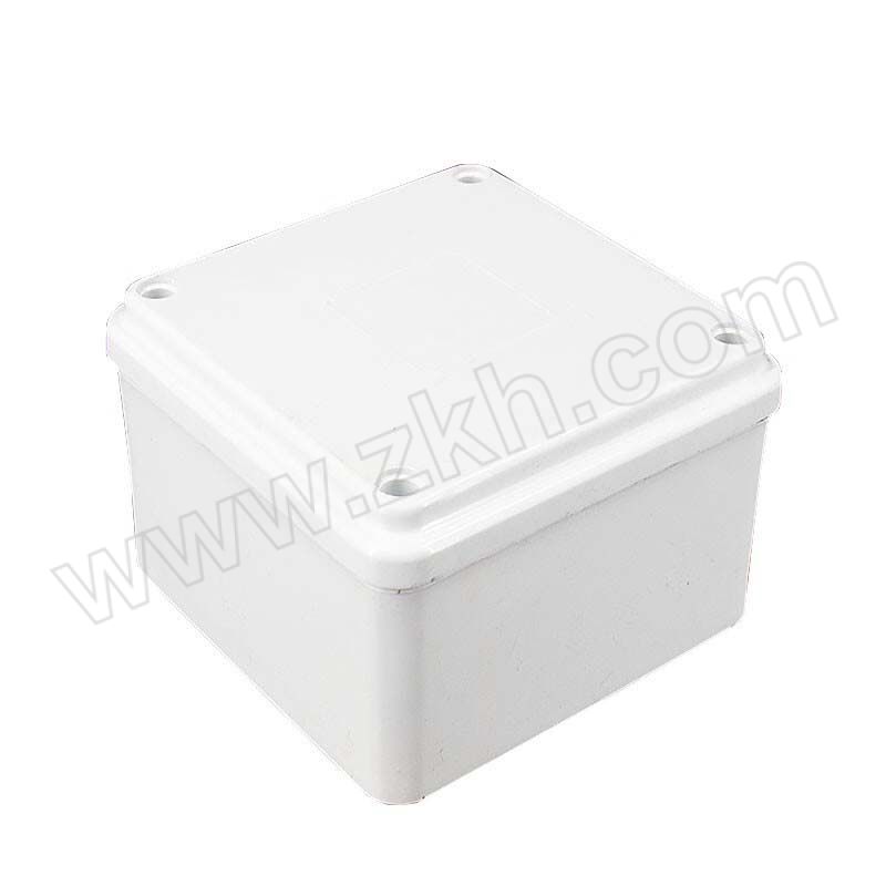 HYSTIC/海斯迪克 PVC防水盒 HKDP-260系列100×100×75mm 分隔数1格 1个