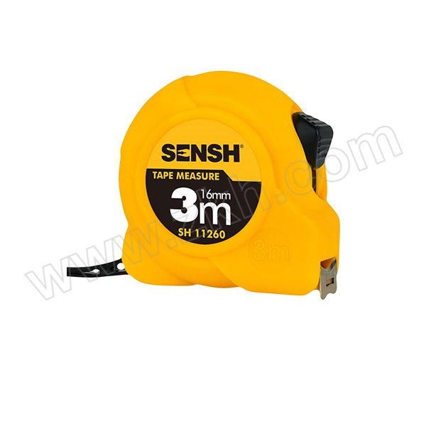 SENSH/盛世 公制钢卷尺 SH-11260 3m×16mm 1把