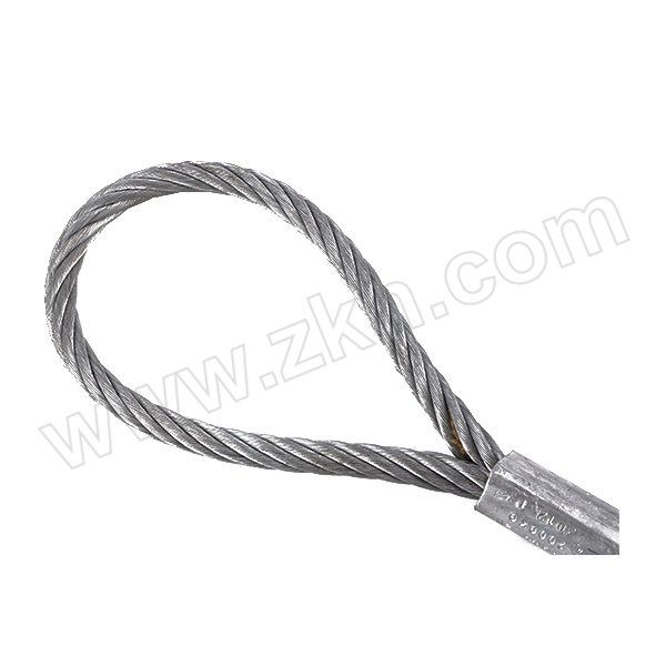 DOLECO/多来劲 压制钢丝绳索具（麻芯） 0213 1801-02 钢丝绳直径18mm 额定载荷3150kg 使用长度2m 1根