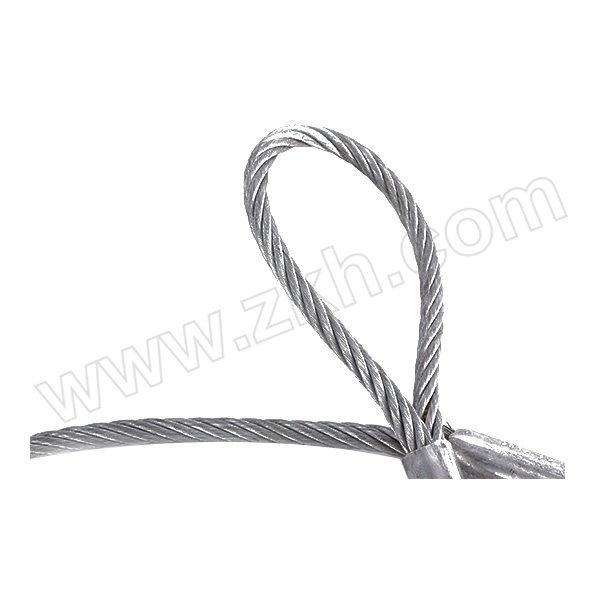 DOLECO/多来劲 压制钢丝绳索具（麻芯） 0213 1801-02 钢丝绳直径18mm 额定载荷3150kg 使用长度2m 1根