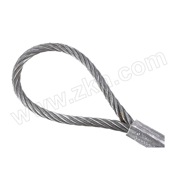 DOLECO/多来劲 压制钢丝绳索具（麻芯） 0213 2001-02 钢丝绳直径20mm 额定载荷4000kg 使用长度2m 1根