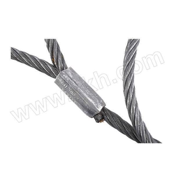 DOLECO/多来劲 压制钢丝绳索具（麻芯） 0213 2001-02 钢丝绳直径20mm 额定载荷4000kg 使用长度2m 1根