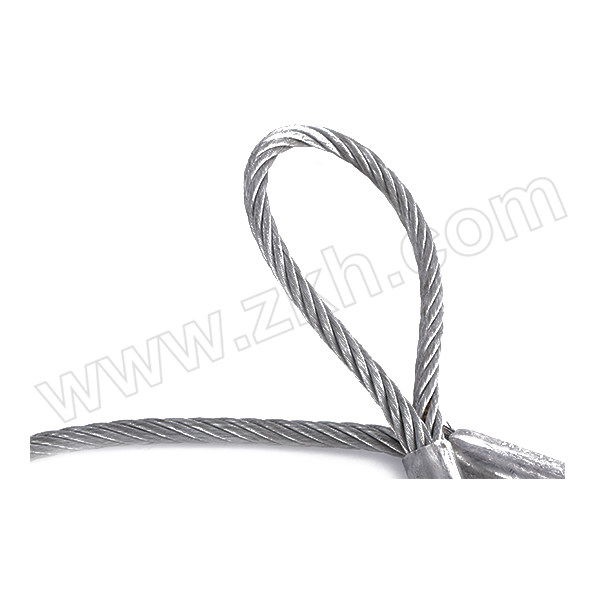 DOLECO/多来劲 压制钢丝绳索具（麻芯） 0213 2001-02 钢丝绳直径20mm 额定载荷4000kg 使用长度2m 1根