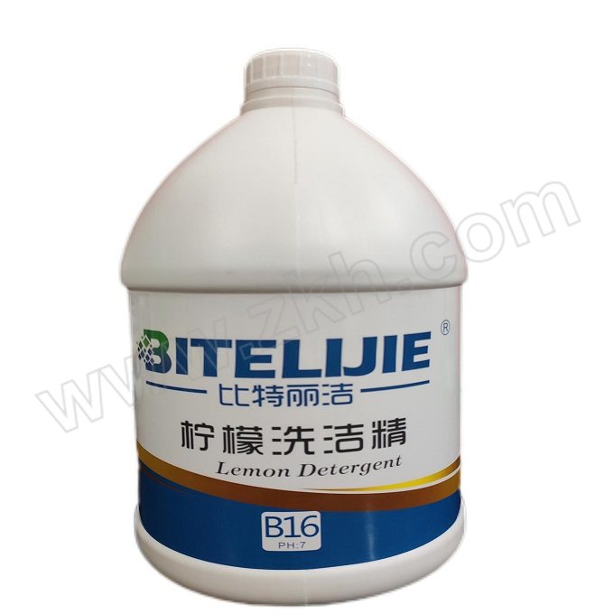 BITELIJIE/比特丽洁 柠檬洗洁精 BTLJ006 3.8L 1桶