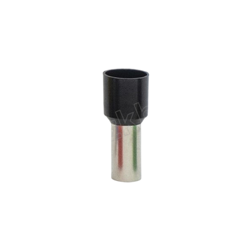 EYVJOYIN/尹佳 冷压管型预绝缘接线端子 E7512 适用线径0.75mm² 紫铜 黑色 1000个 1包