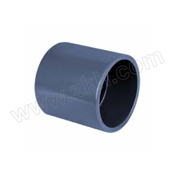 KXPV/凯鑫 CPVC直通 DN80 1.6MPa 化工配件 浅灰色 1个