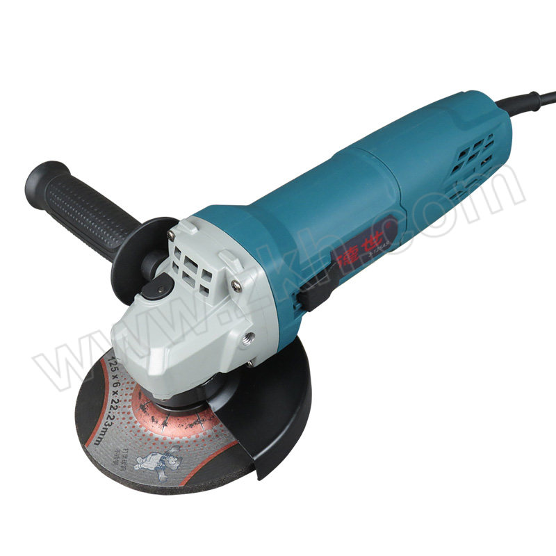 DESHI/德世 电动角磨机GYJ 3-125AS 5寸/短款/侧开关 电动角磨机×1+扳手×1+防护罩×1+副手柄×1 1套