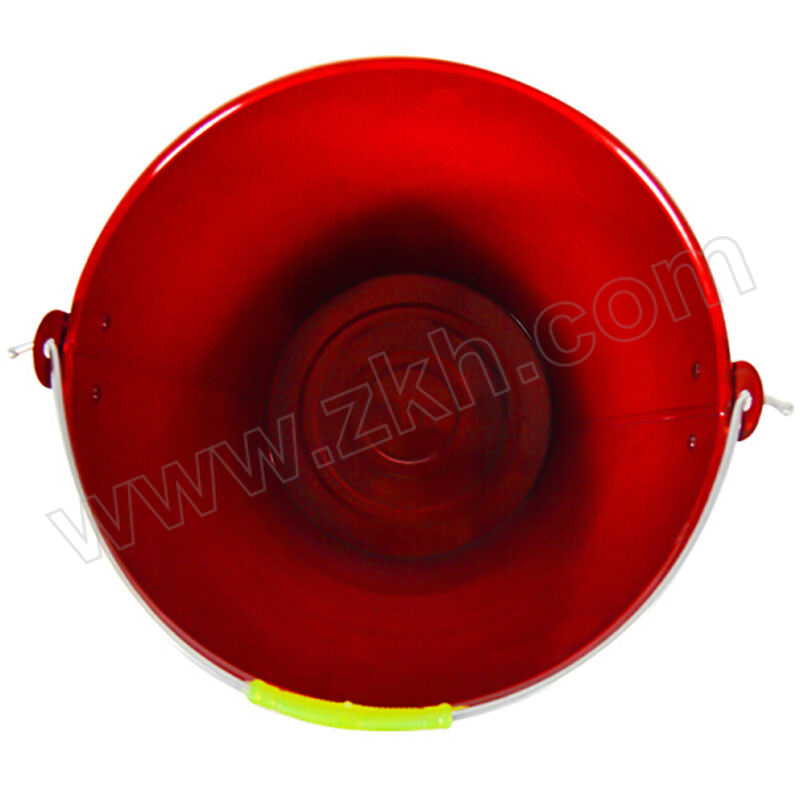 SIJIMINGHU/四季明湖 圆形铁皮烤漆消防水桶 高220mm 底部直径160mm 上口径240mm 红色 1个