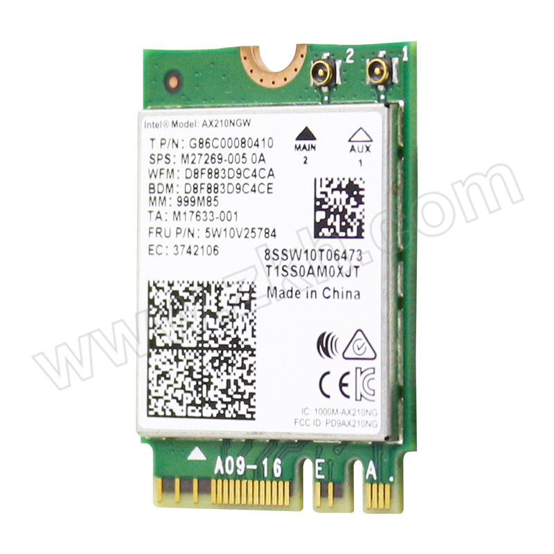 EDUP/ 翼联 笔记本内置WIFI6无线网卡 EP-AX210 AX210vPro-M M2接口WIFI信号接收器+蓝牙5.2 1个