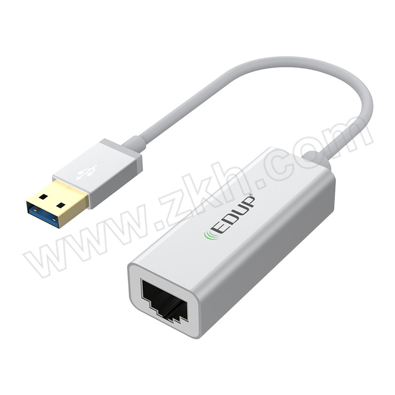 EDUP/ 翼联 有线网卡 EP-9611 USB3.0千兆有线网卡转RJ45网线接口转换头 适用苹果华为笔记本任天堂Switch外置网口扩展坞分线器转接器 1个