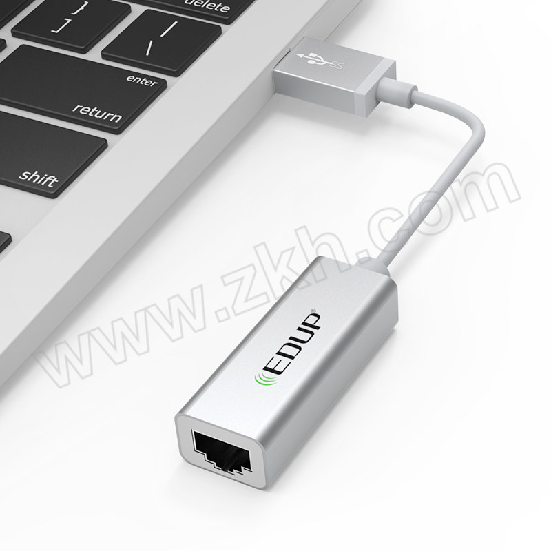 EDUP/ 翼联 有线网卡 EP-9611 USB3.0千兆有线网卡转RJ45网线接口转换头 适用苹果华为笔记本任天堂Switch外置网口扩展坞分线器转接器 1个