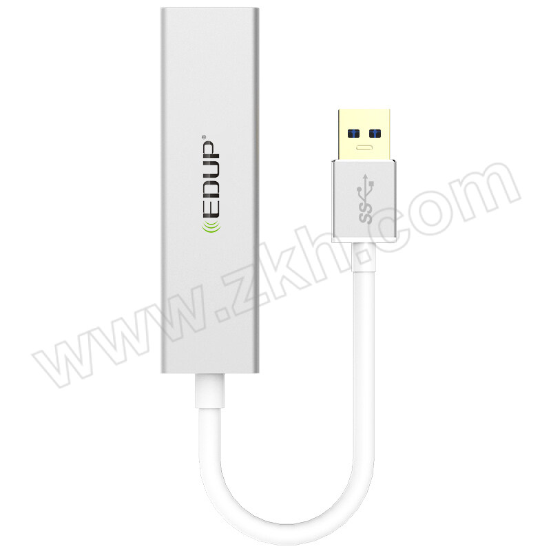 EDUP/ 翼联 扩展坞 EP-9606 USB转千兆网口扩展坞 笔记本外置有线网卡网线口转接头3.0分线器适用苹果电脑拓展坞集线器RJ45转换器 1个