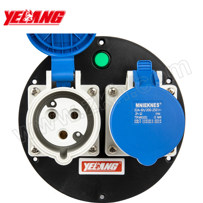 YELANG/野狼 多功能460电缆盘(250V工业插座) YL-46CGS3-1280 3×6mm²×80m 1只