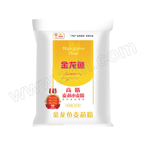 ARAWANA/金龙鱼 高筋粉高筋麦芯小麦粉 5KG 5kg 1袋