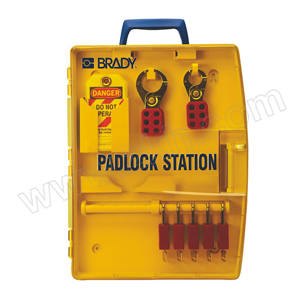 BRADY/贝迪 5锁便携式挂锁箱 105928(Y828112) 标准配置 1个
