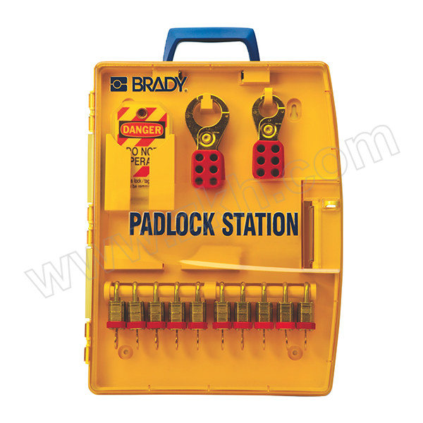 BRADY/贝迪 10锁便携式挂锁箱 105931(Y828118) 标准配置 1个