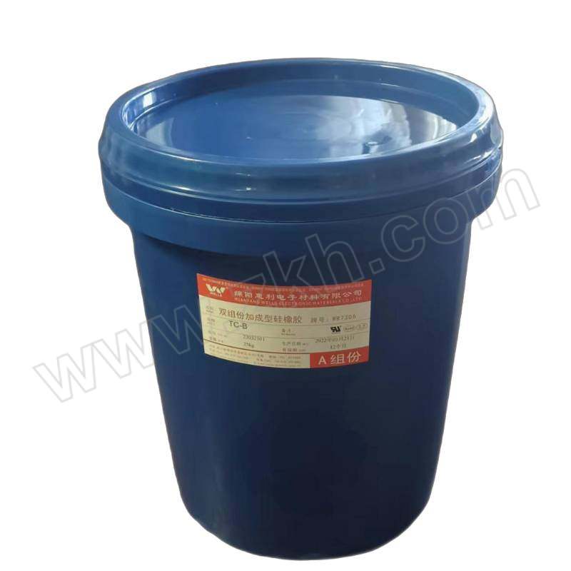 WELLS/惠利 双组份加成型硅橡胶-主剂 WR7306规格TC-B(A组份) 25kg 1桶