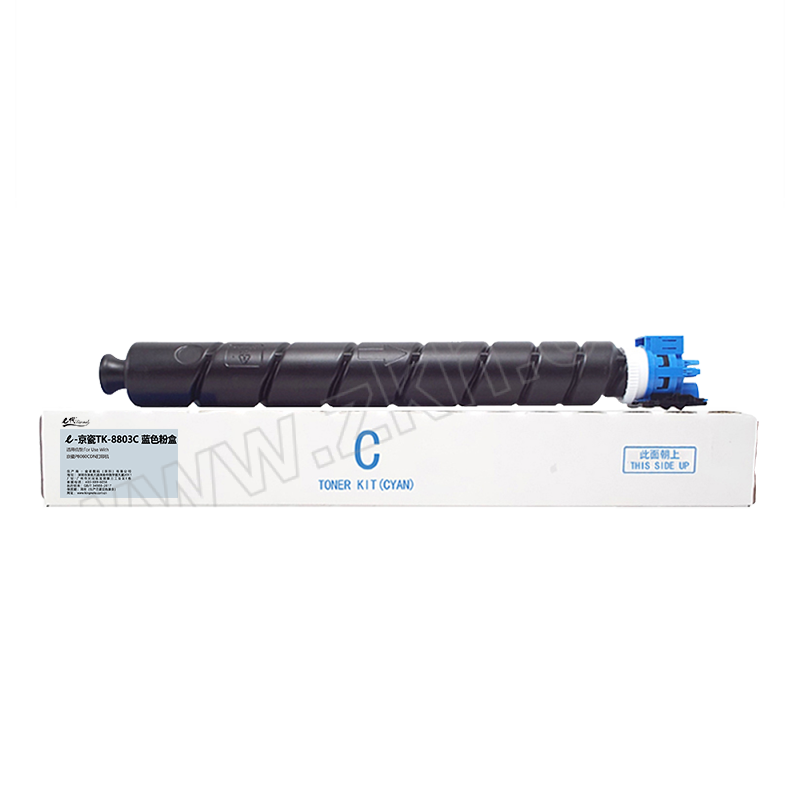 EDJD/E代经典 粉盒 e-TK-8803C 蓝色 适用京瓷P8060CDN打印机等 1个